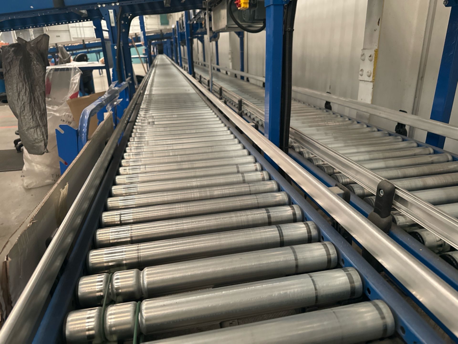 Motorised Roller Conveyor - 2 Runs