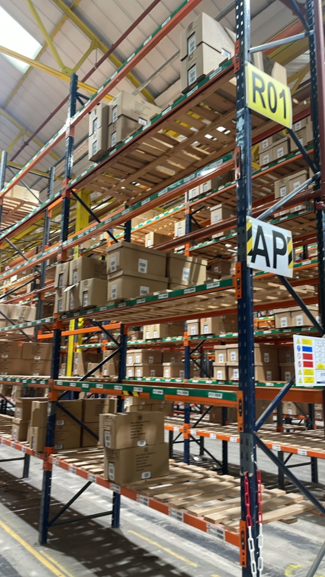 Run Of 20 Bays Of Boltless Industrial Pallet Racking - Image 5 of 11