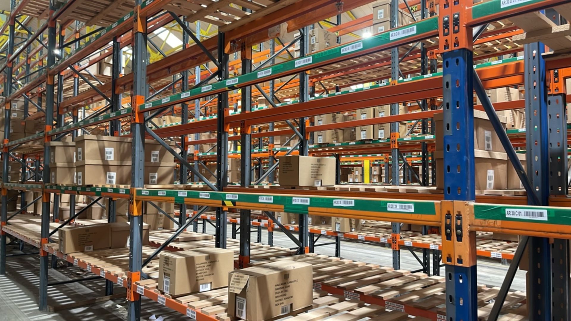Run Of 44 Bays Of Back To Back Boltless Industrial Pallet Racking - Image 12 of 13