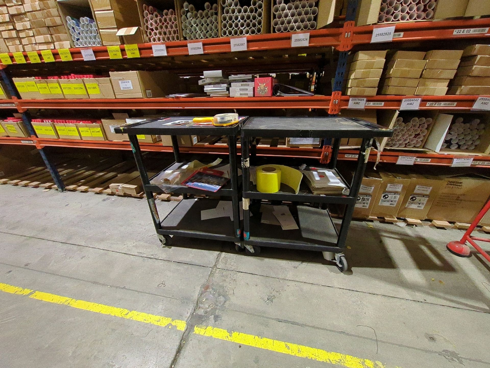 Warehouse Trollies x2