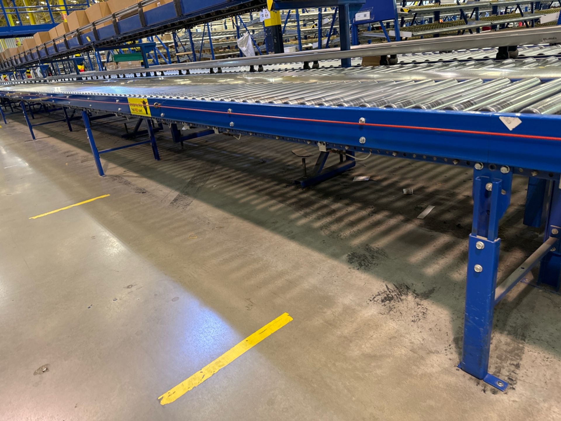 Motorised Roller Conveyor -3 Runs - Image 2 of 10