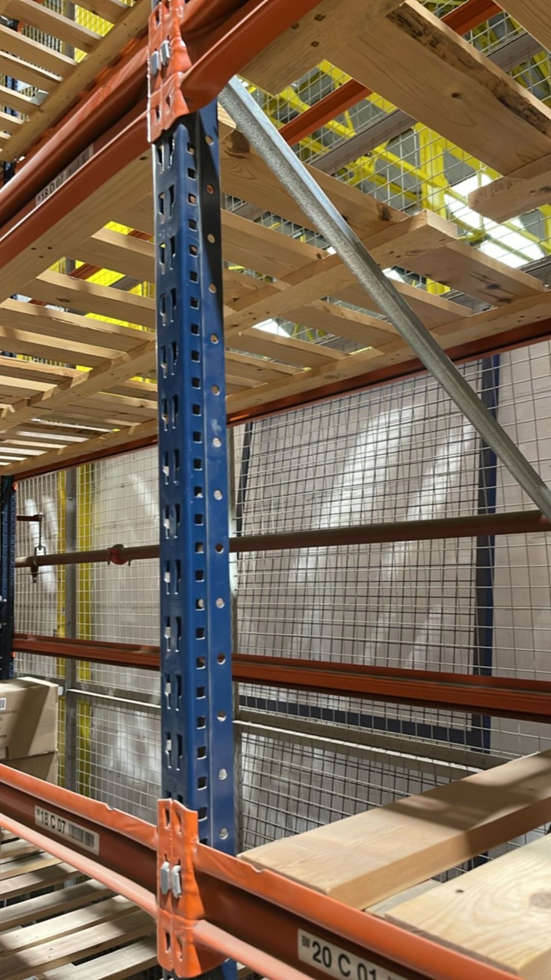 Run of 12 Bays Of Boltless Industrial Pallet Racking - Image 9 of 11