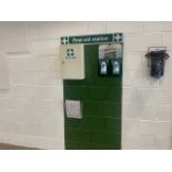 First Aid Wall Mounted Station