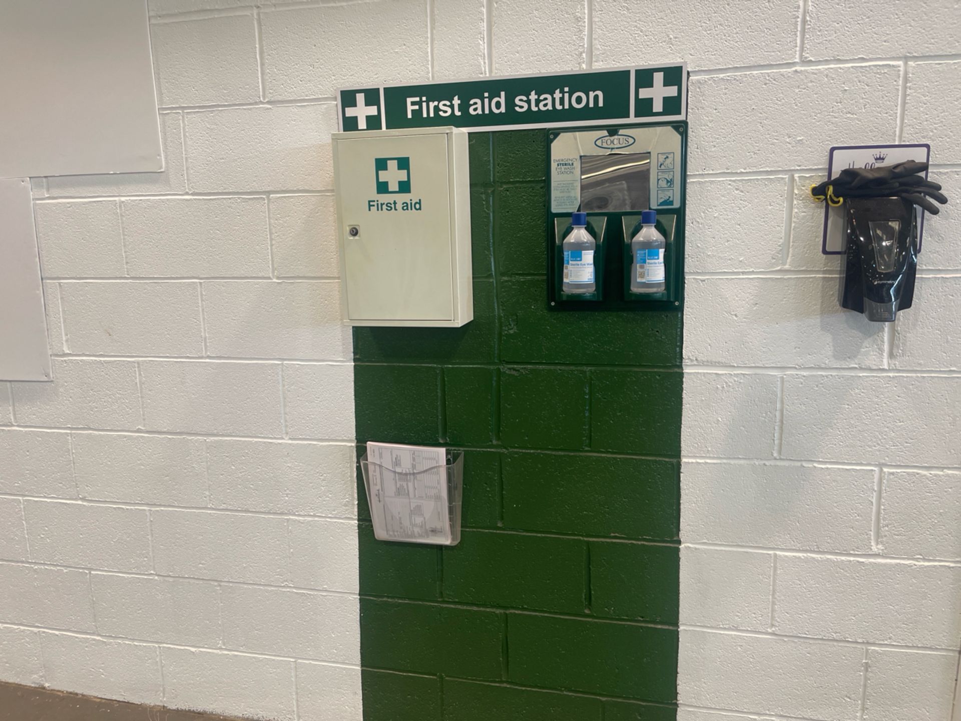 First Aid Wall Mounted Station