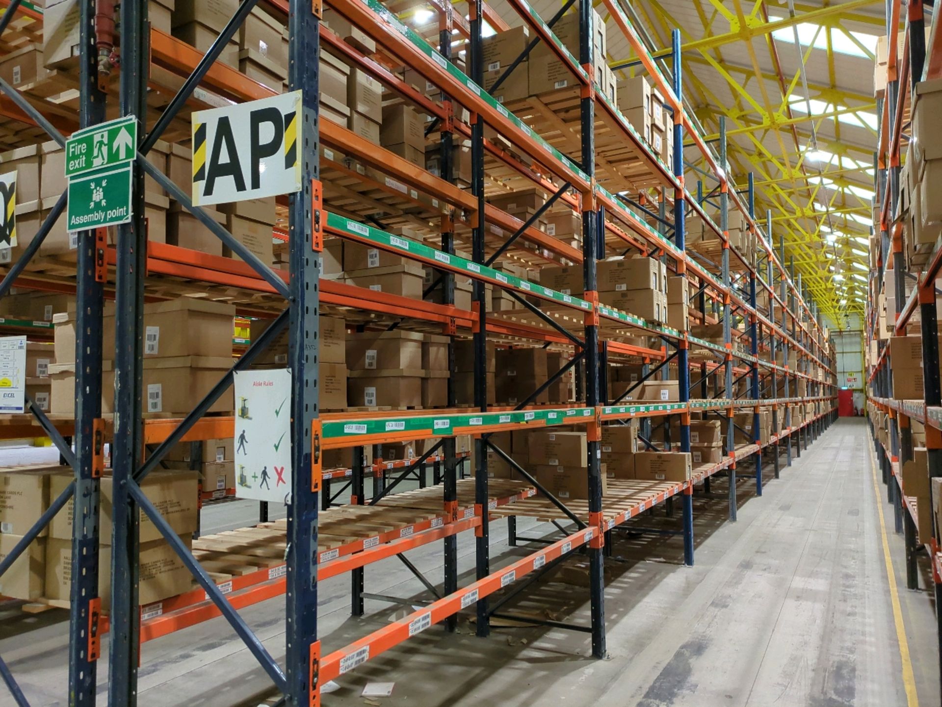 Run Of 42 Bays Of Back To Back Boltless Industrial Pallet Racking - Image 6 of 17