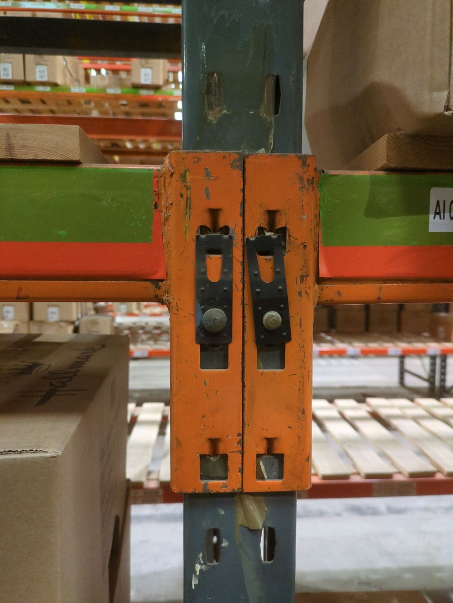 Run Of 44 Bays Of Back To Back Boltless Industrial Pallet Racking - Image 9 of 24