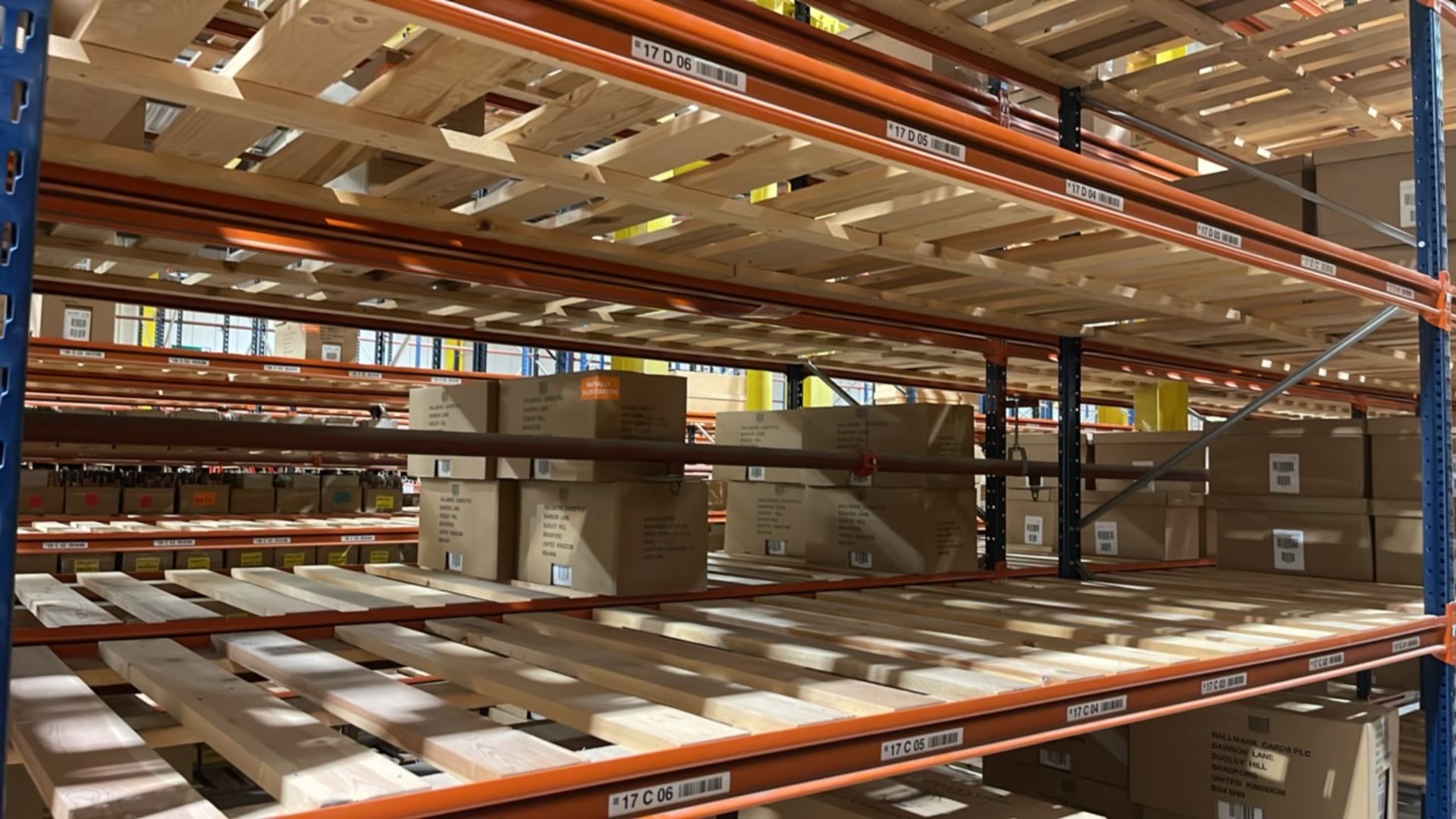 Run Of 20 Bays Of Back To Back Boltless Industrial Pallet Racking - Image 8 of 10