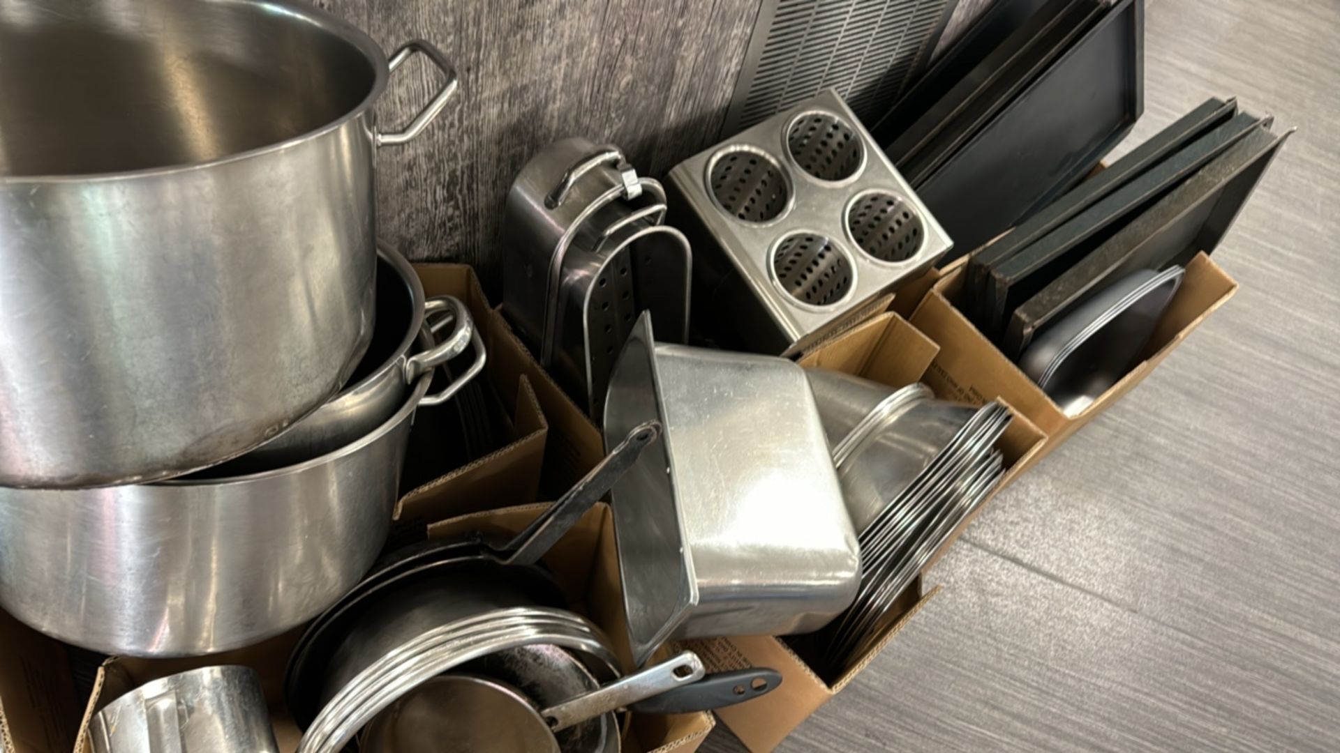 Assorted Stainless Steel Kitchen Utensils & Equipment - Image 7 of 7