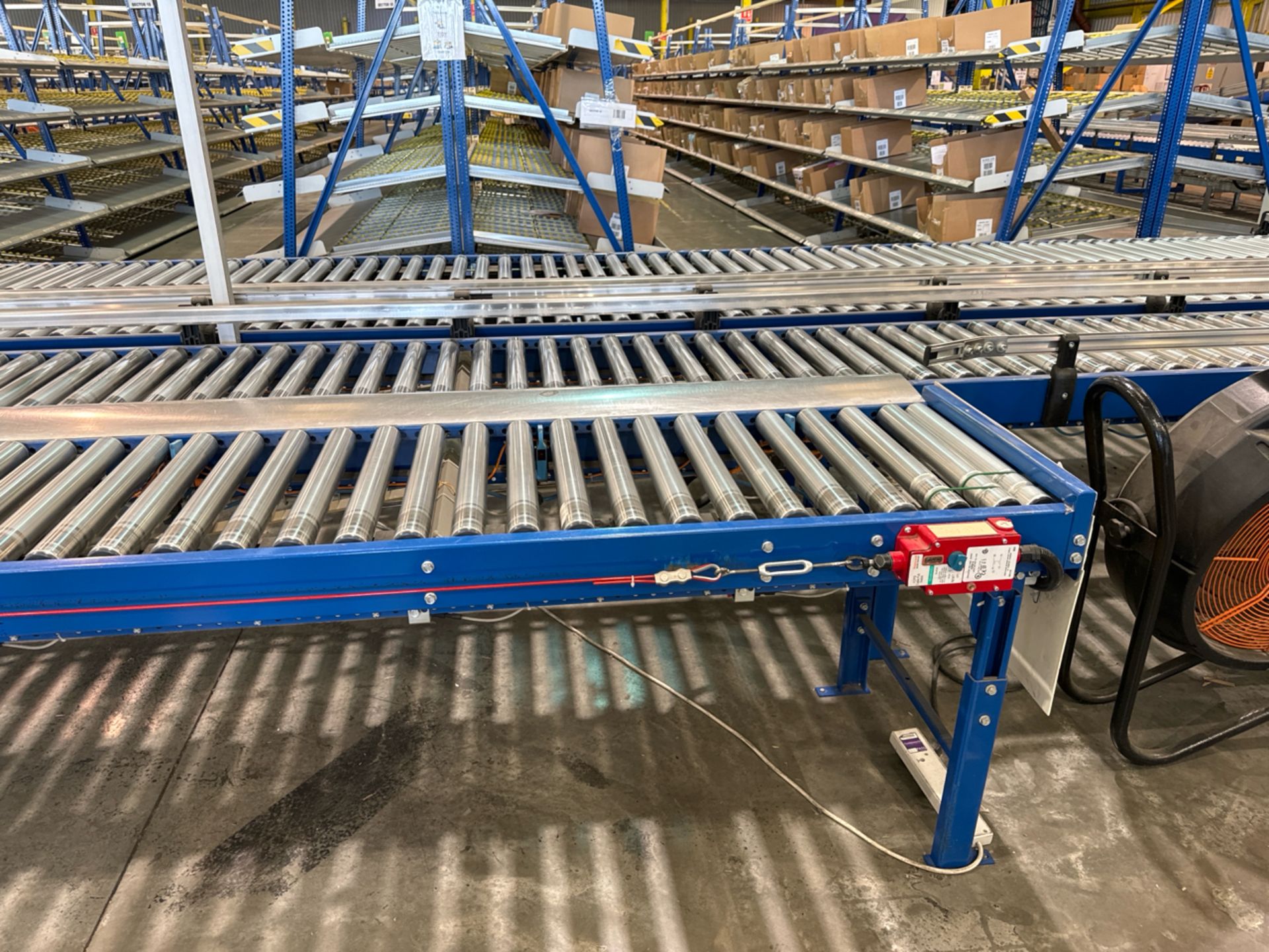 Motorised Roller Conveyor - 4 Rows - Image 9 of 11