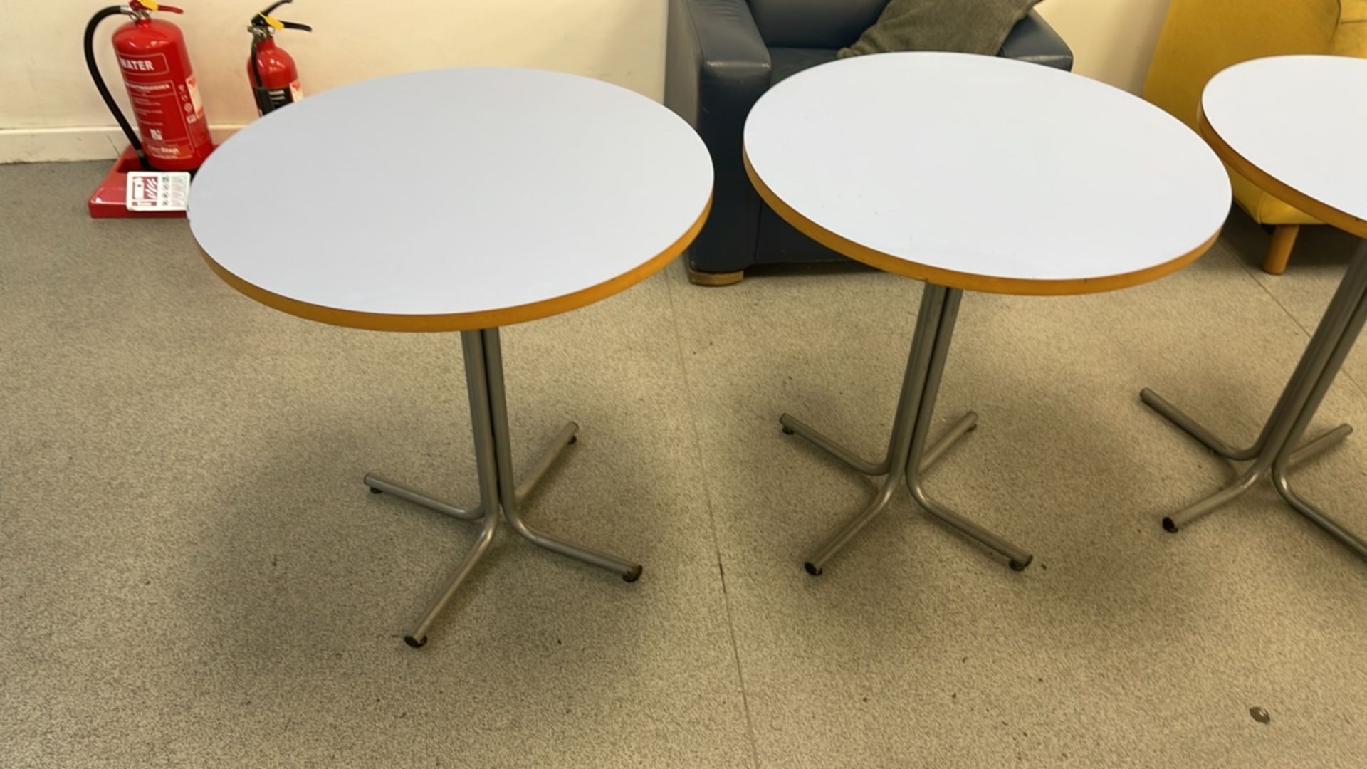 Circular Tables x4 - Image 4 of 5