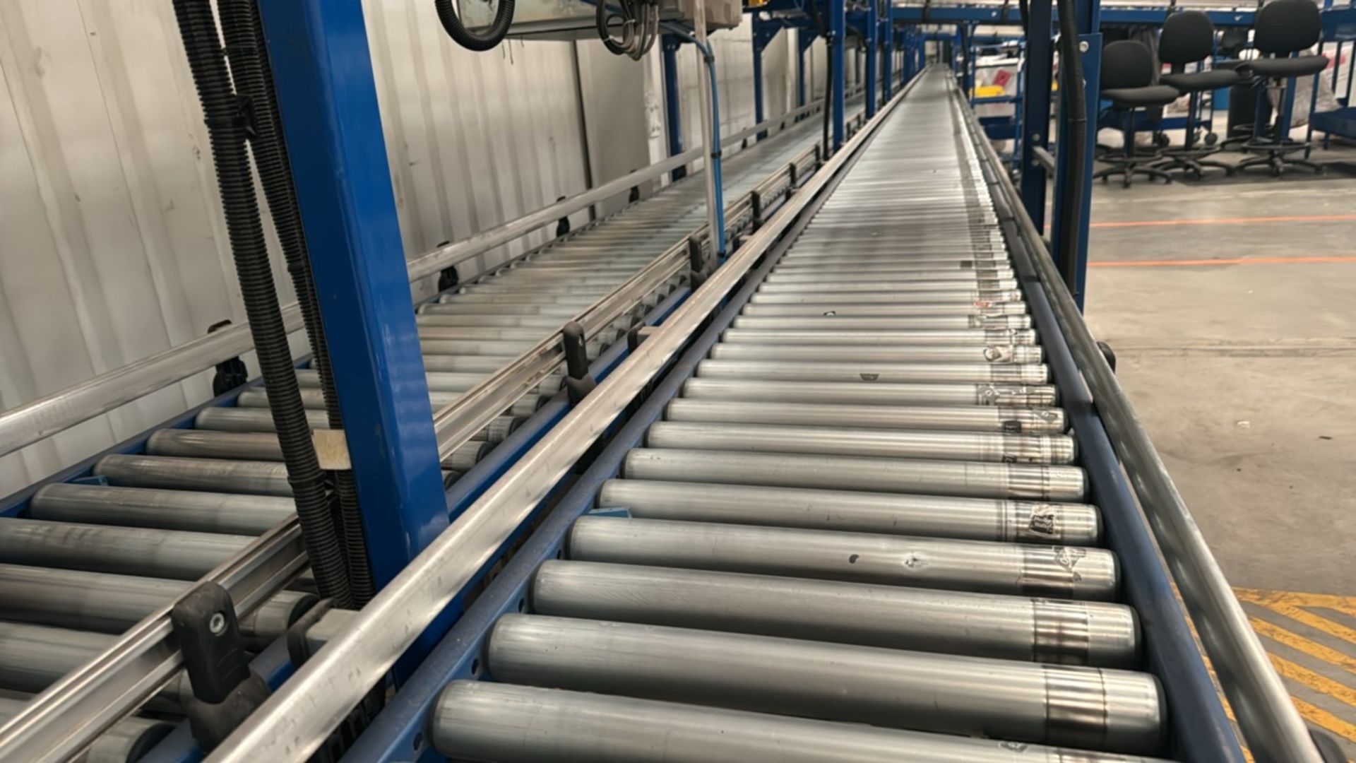 Motorised Roller Conveyor - 2 Runs - Image 7 of 9