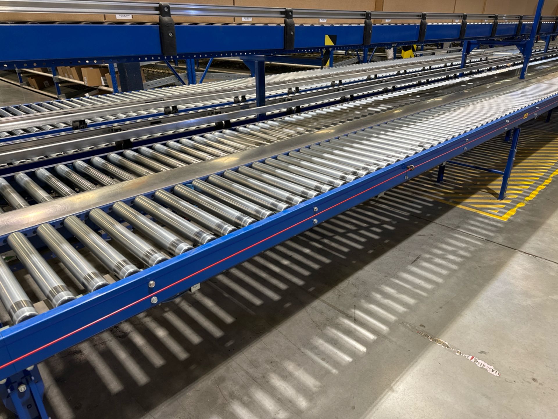 Motorised Roller Conveyor -3 Runs - Image 5 of 7