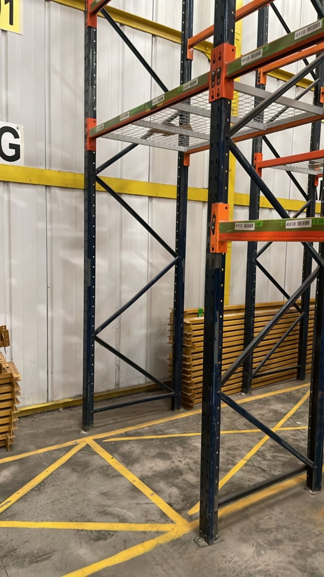 Run Of 44 Bays Of Back To Back Boltless Industrial Pallet Racking - Image 12 of 12