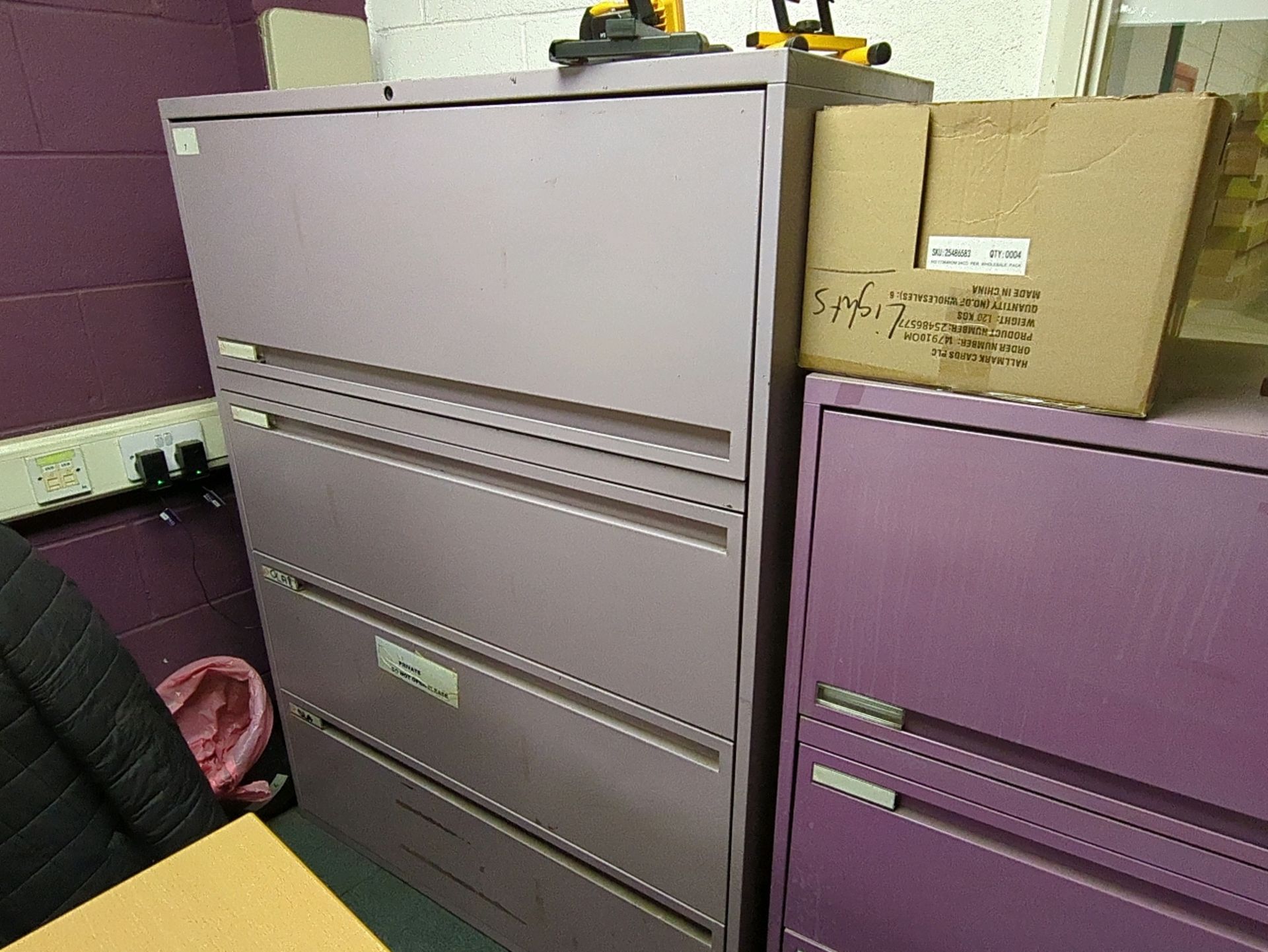 Storage Cabinets x2 - Image 2 of 6
