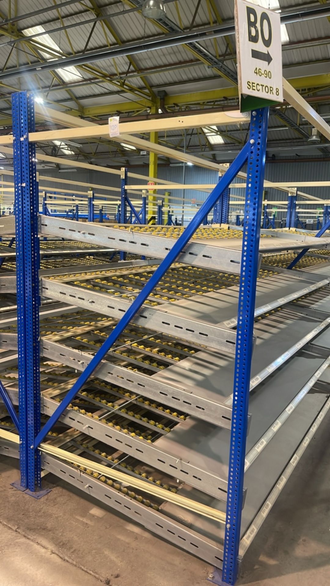 A Run Of 5 Bays Of Flow Racks - Image 2 of 10