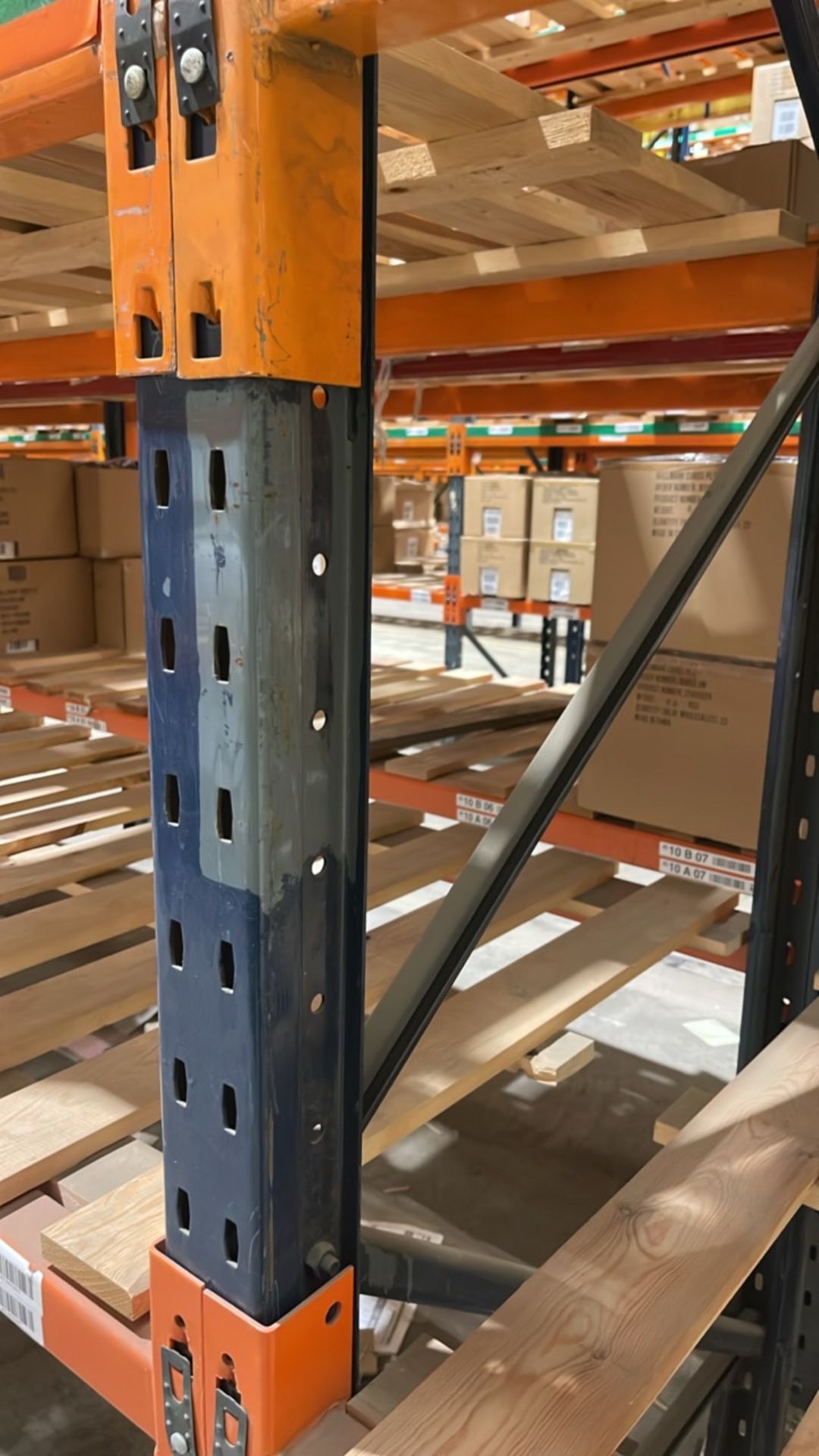 Run Of 44 Bays Of Back To Back Boltless Industrial Pallet Racking - Image 6 of 13