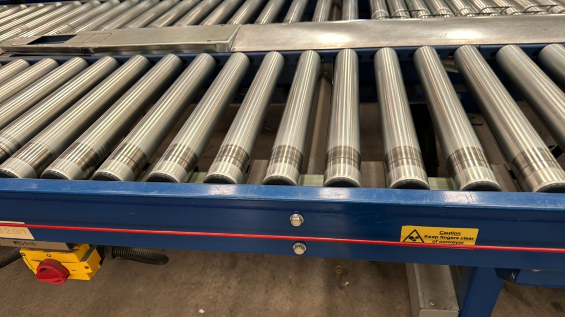 Motorised Roller Conveyor - 2 Rows - Image 9 of 10