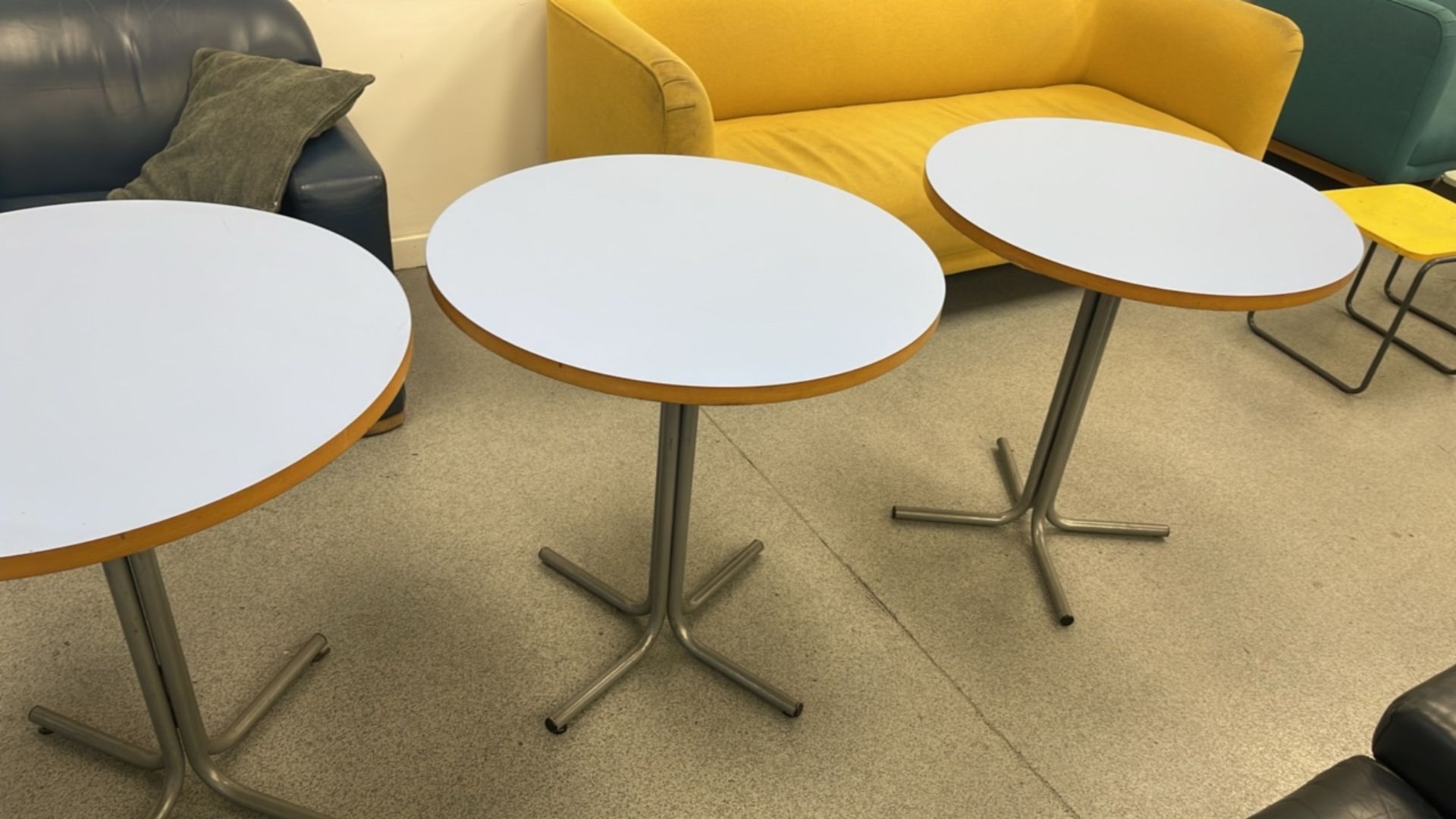 Circular Tables x4 - Image 5 of 5