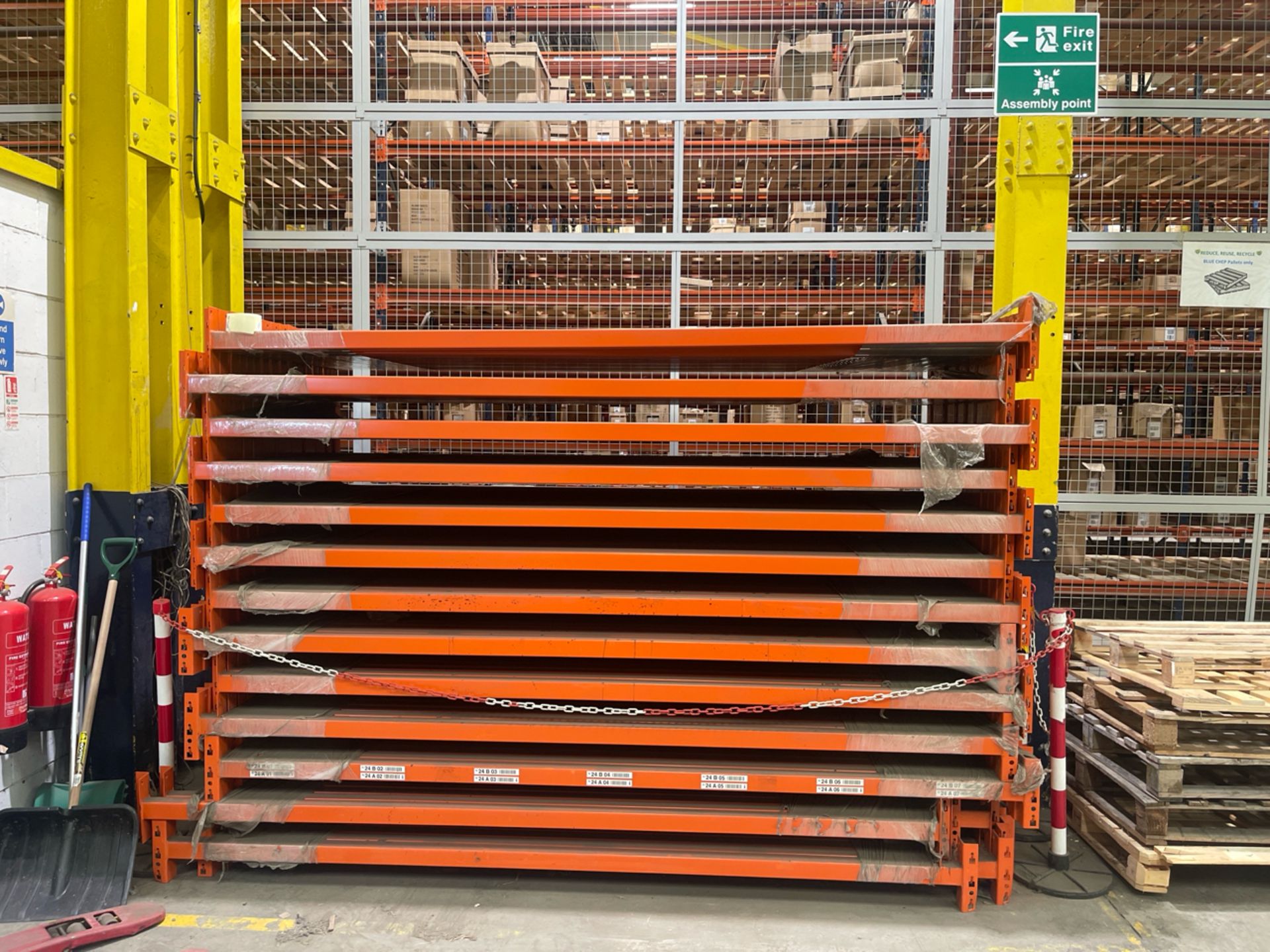 Large Quantity Of Pallet Racking Beams