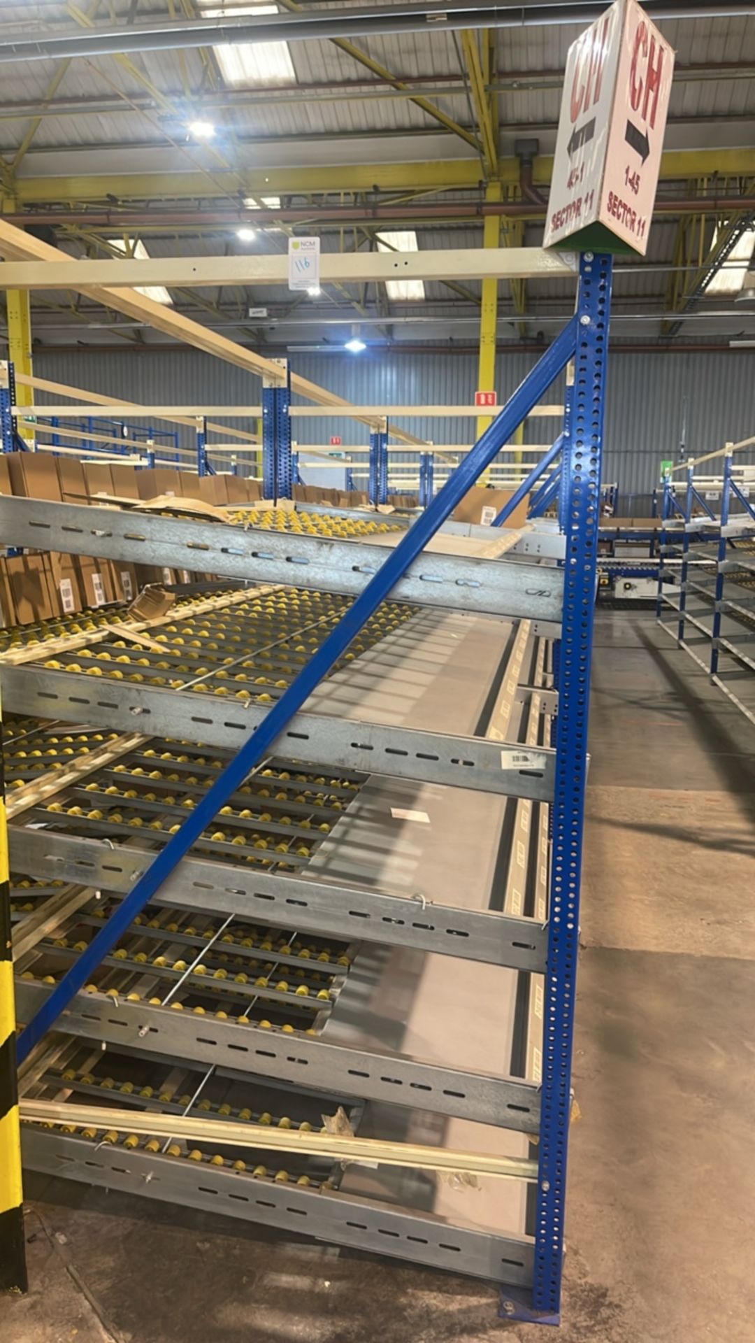 A Run Of 5 Bays Of Flow Racks - Image 2 of 10