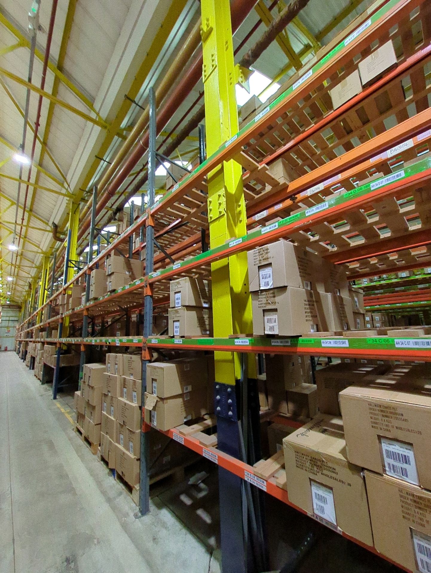 Run Of 44 Bays Of Back To Back Boltless Industrial Pallet Racking - Image 9 of 20