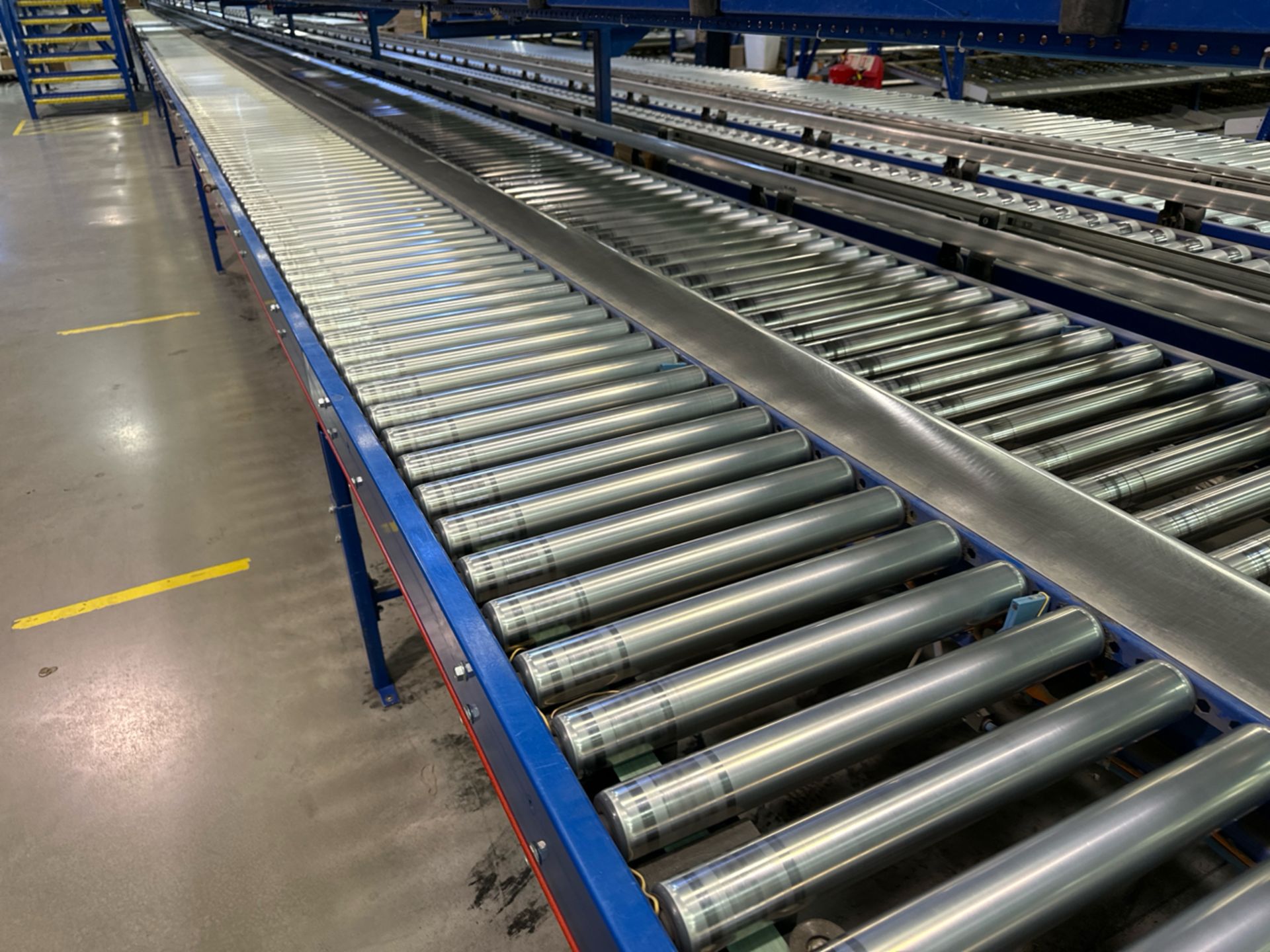 Motorised Roller Conveyor -3 Runs