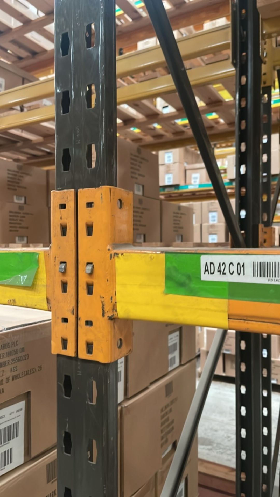 Run Of 42 Bays Of Back To Back Boltless Industrial Pallet Racking - Image 7 of 13