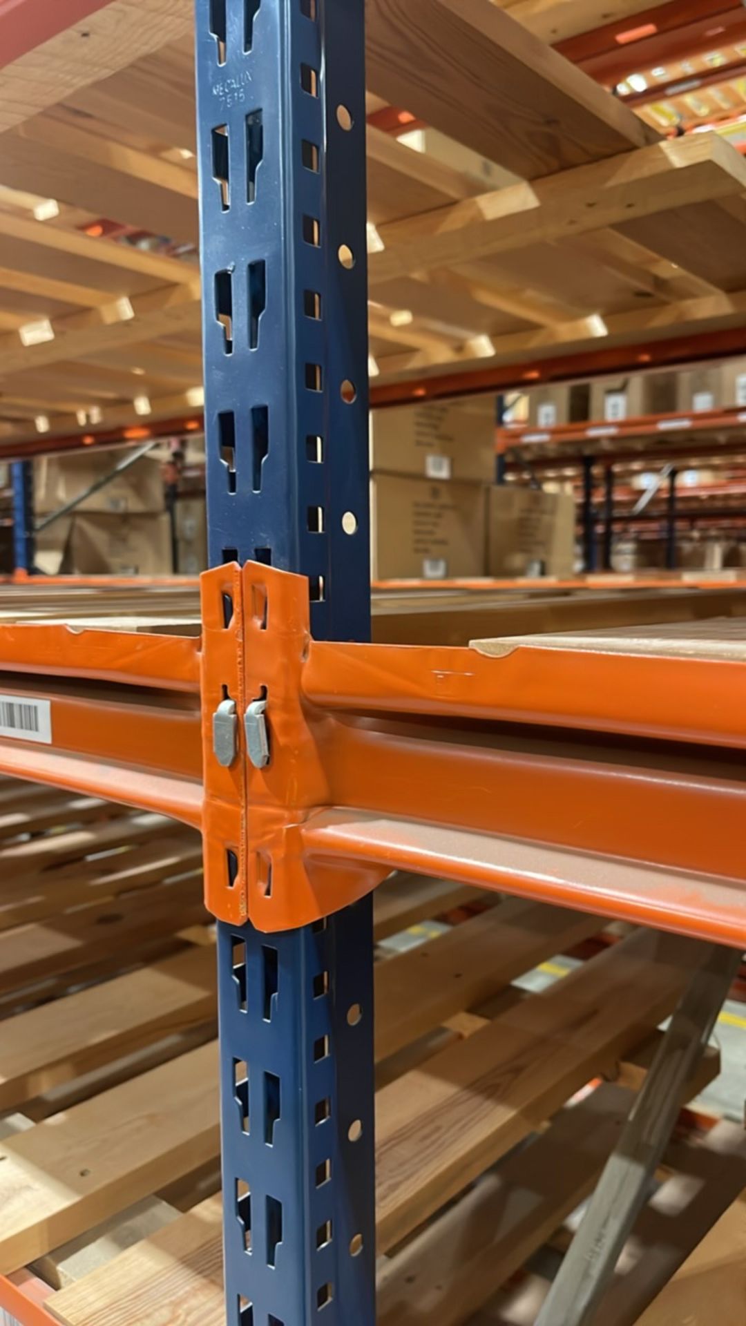 Run Of 10 Bays Of Boltless Industrial Pallet Racking - Image 6 of 9