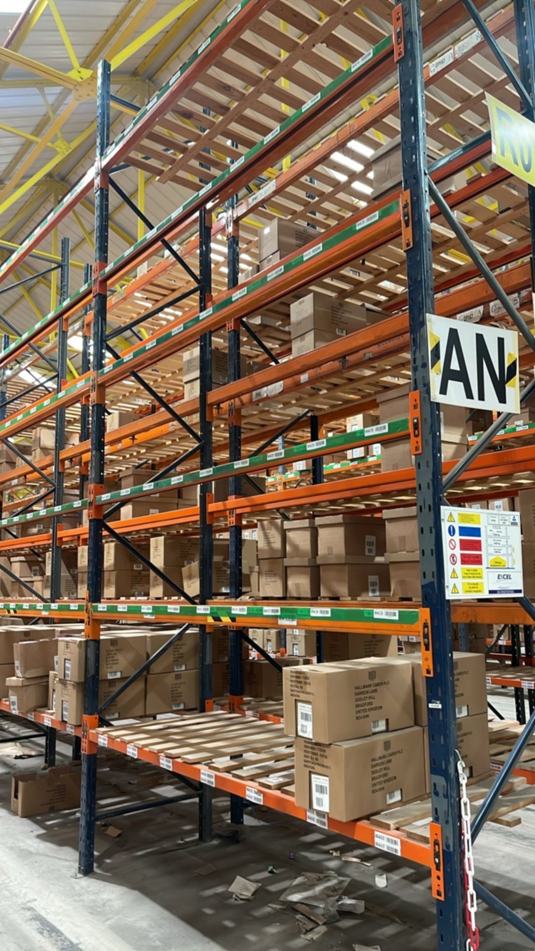 Run Of 44 Bays Of Back To Back Boltless Industrial Pallet Racking - Image 8 of 13