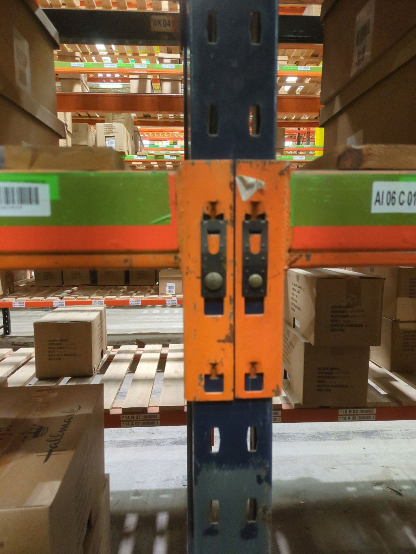 Run Of 44 Bays Of Back To Back Boltless Industrial Pallet Racking - Image 10 of 24