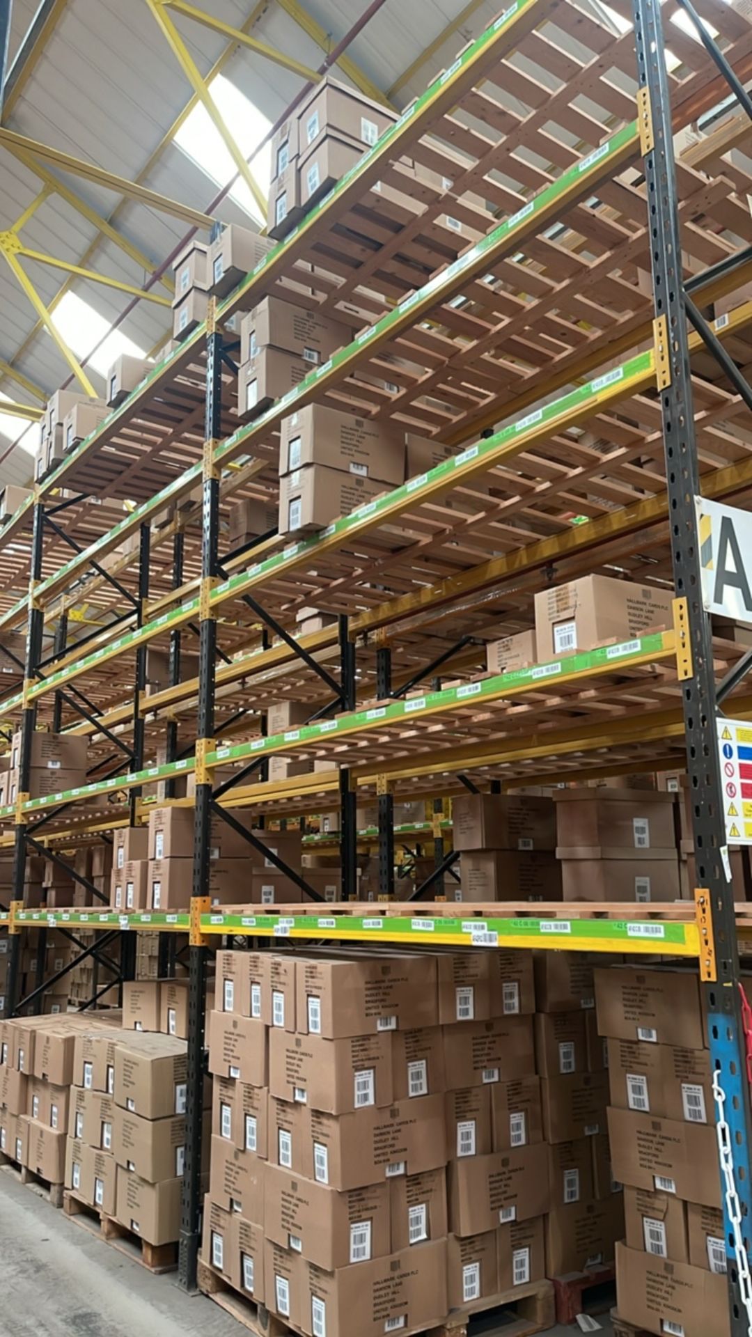Run Of 42 Bays Of Back To Back Boltless Industrial Pallet Racking - Image 6 of 14