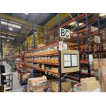 Run Of 10 Bays Of Boltless Industrial Pallet Racking