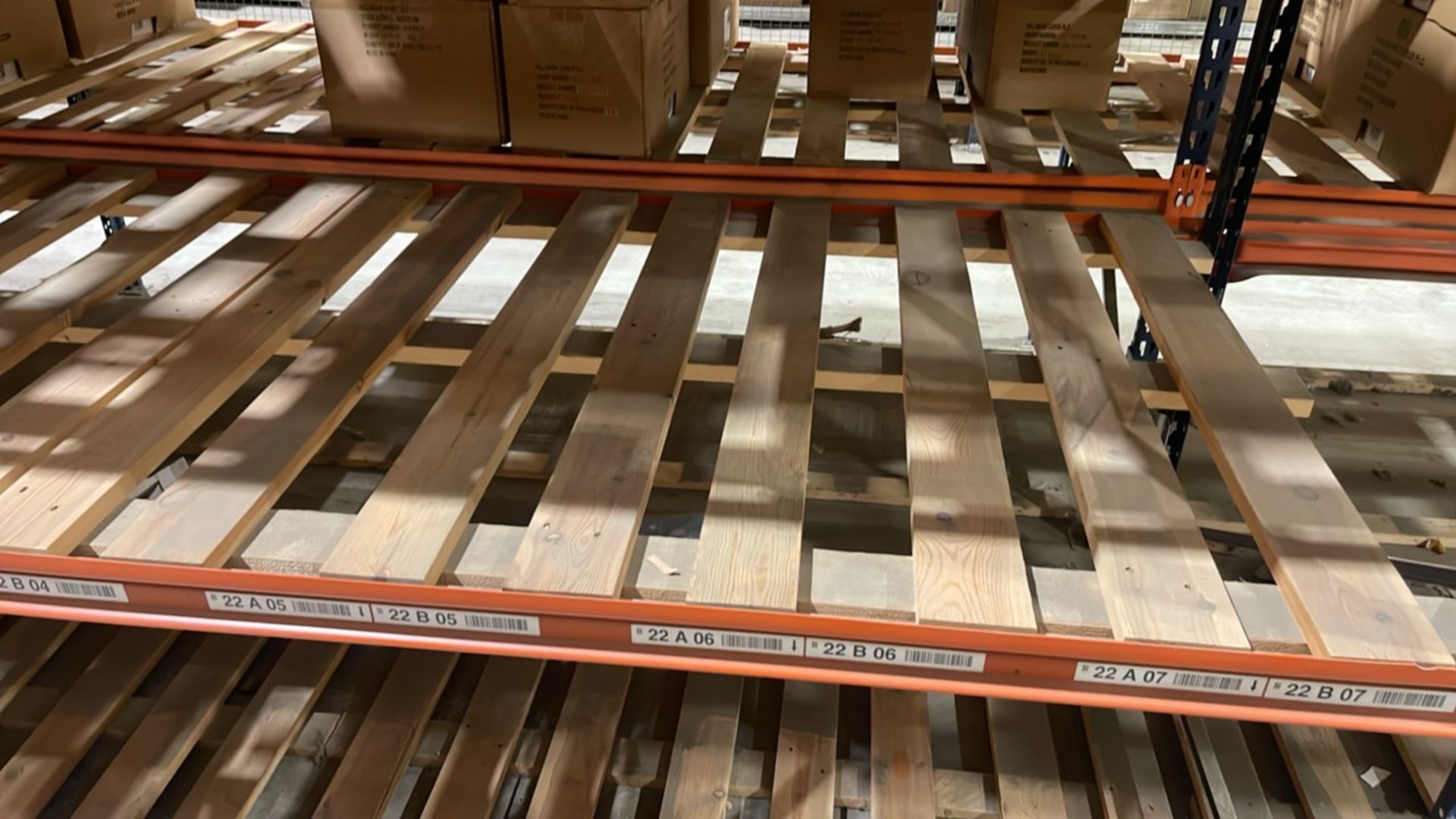 Run Of 24 Bays Of Back To Back Boltless Industrial Pallet Racking - Image 6 of 10