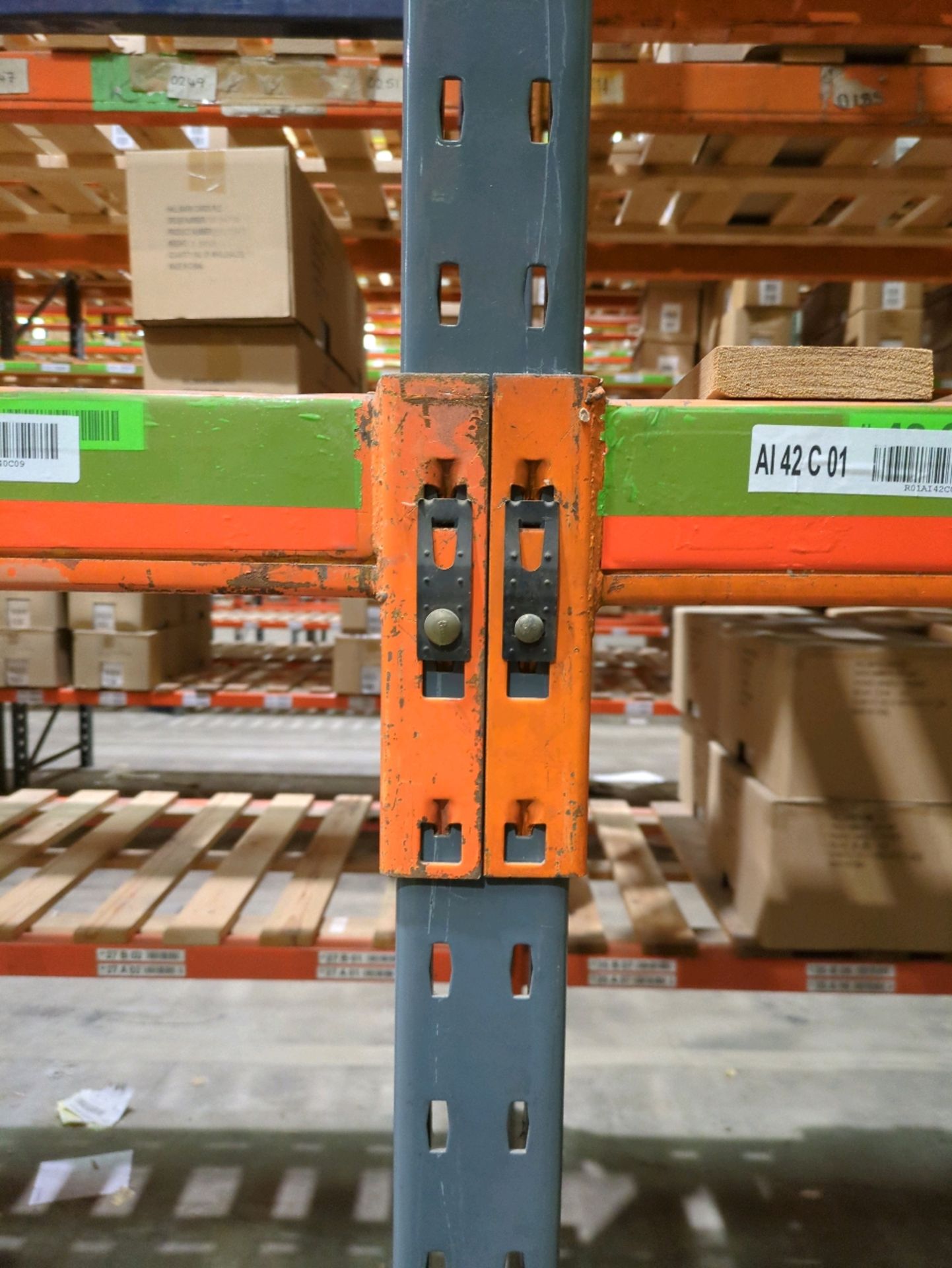 Run Of 44 Bays Of Back To Back Boltless Industrial Pallet Racking - Image 17 of 24