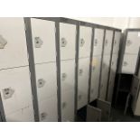 Set of 5 Locker Towers Comprising 20 Lockers