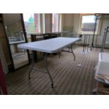 2 x White Pasting Tables