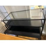 Set of 3 Black Nesting Metal Tables