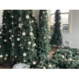 5ft Plastic Christmas Tree x5
