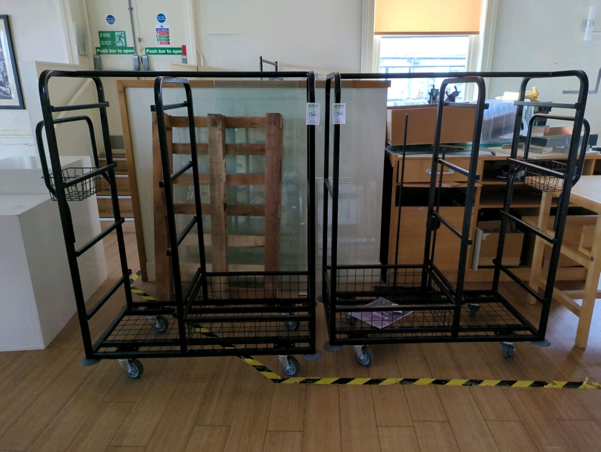 Clothes Storage Rails x2