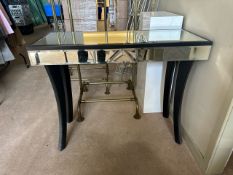 Mirrored Side Table