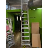 Ladder with Hand Rails