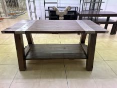 Wooden Slatted Table