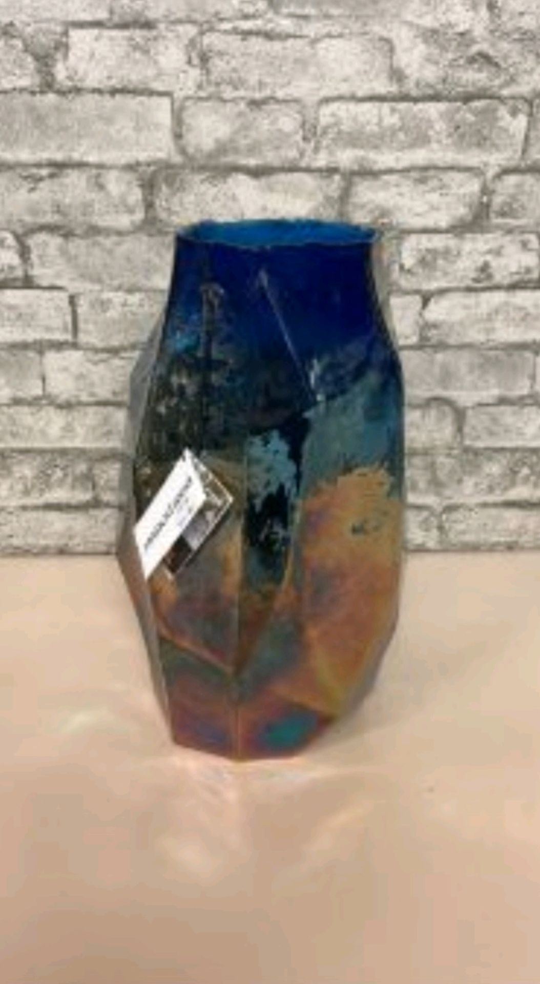 Pols Potten Graphic Lustre Vase - Large