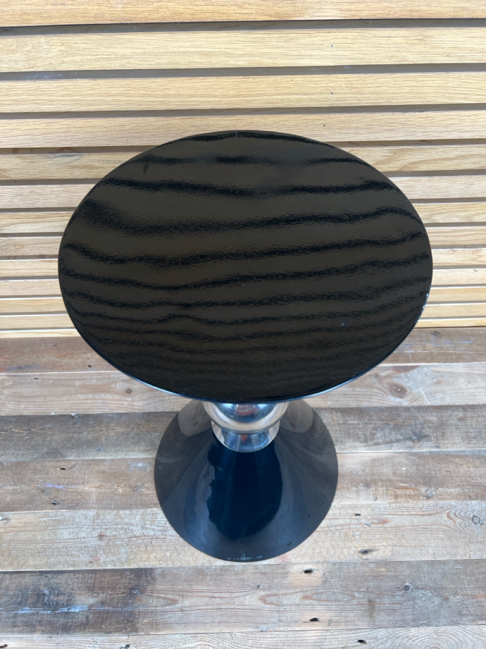 Jaipur Side Table Black & Silver Colour - Image 2 of 5