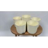 Amara Design Beige Storage Pots x 7