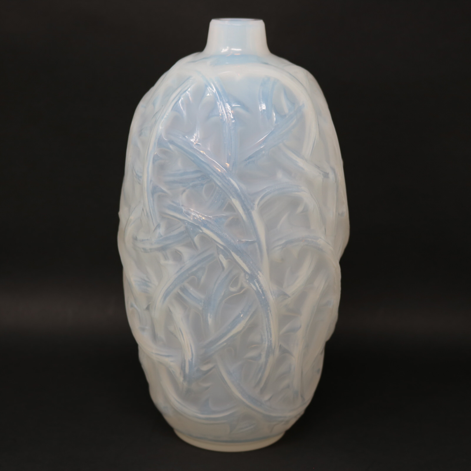 Rene Lalique Opalescent Glass 'Ronces' Vase - Image 2 of 8