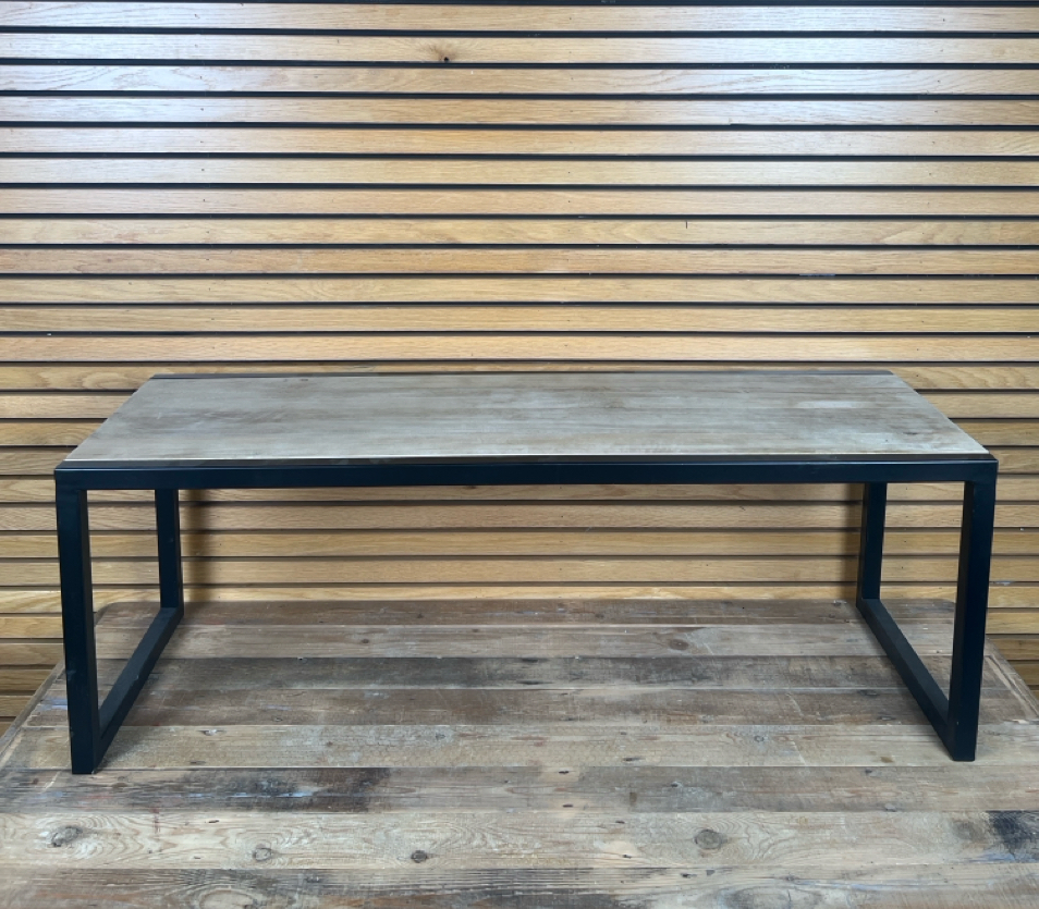 Retreat Metal Frame Bench