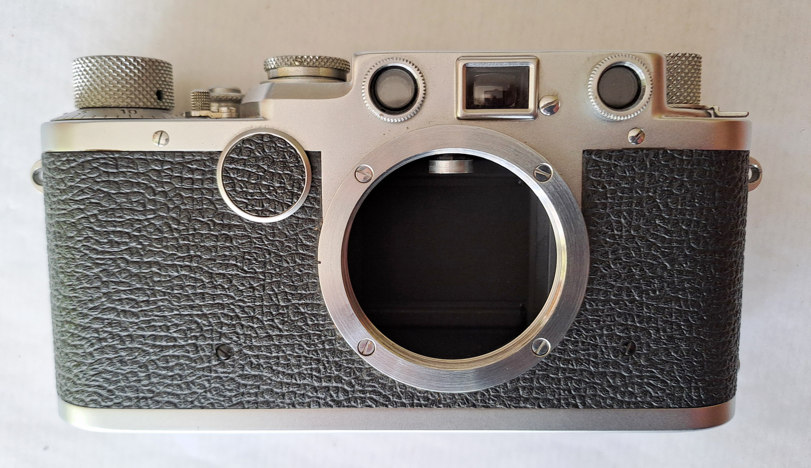 Vintage Leica Rangefinder Camera IIF 1951-52 - Image 6 of 15