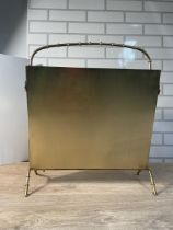 Vintage Brass Newspaper Rack