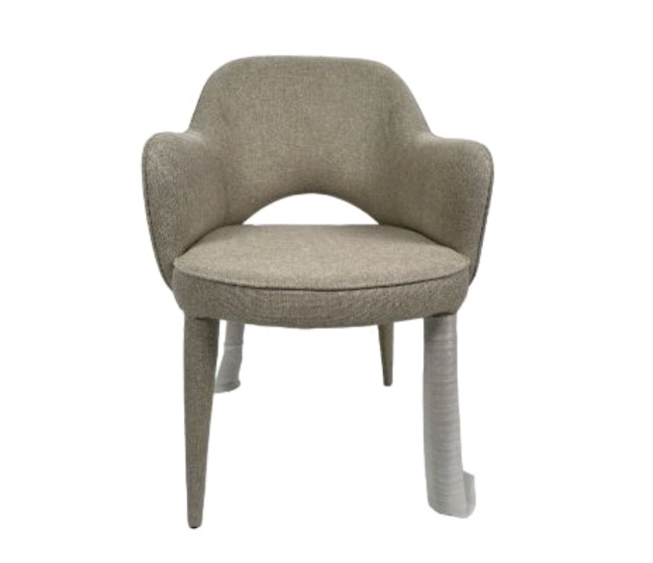 Pols Potten Holy Padded Armchair Ecru